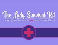 Special Pack: Period Survival Kit - Package Design