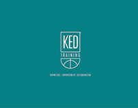 KED - Basketball Institution Logo + Branding