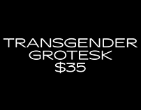 TRANSGENDER GROTESK 2020