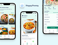 Happy Pantry | Recipe App UI Design