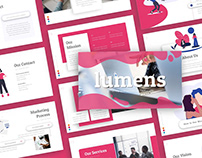 Lumens Start-up Presentation Template