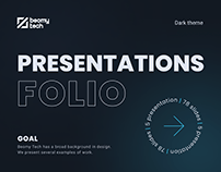 Presentations design 1.0 - Dark theme