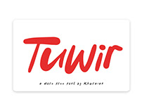 Tuwir free font for commercial use