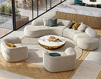 Living room in Dubai