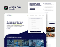 Landing Page EstejaON UI Design