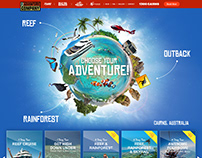 The Adventure Company Website Design