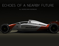 McLaren-Honda Formula 1 Concept with closed cockpit