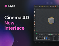 New Cinema 4D User Interface. Tidykit