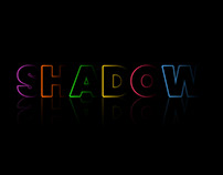 Colorful Shadow Text Effect Editable PSD Template
