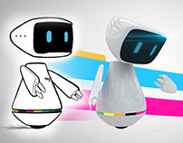 myke - mytv's robot Mascot Redesign