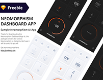 Neomorphism, Neumorphism Dashboard App