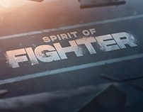 'spirit of FIGHTER' motion poster