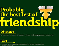 Probably the best test of friendship
