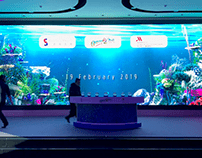 Digital Aquarium - LED Visual Design
