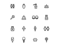 Free Sweet And Candy Icon Set