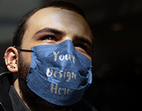 Free Facemask Mockup [PSD Download]