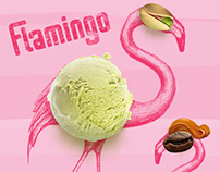 Flamingo Ice Cream Package