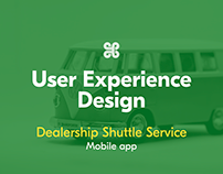 UX design for a Shuttle Service