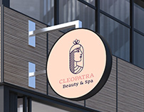 Cleopatra beauty logo