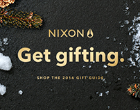 Campaña - NIXON / Get gifting Christmas 2016