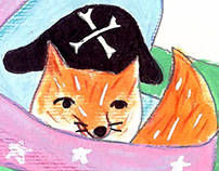 A fox with star