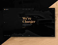 Charger Customs - Free Psd Website Template