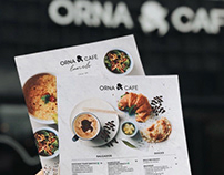 Orna Café - Cardápio / Menu