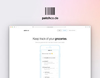 patchco.de | inventory trackig web app | 2018