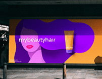 mybeautyhair - Branding & Illustration