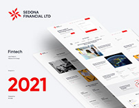 Sedona Financial LTD-Logo Design & Website UI UX