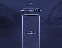 Mindscape Mobile application UI / UX design