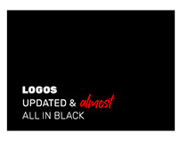 Logos & Brand Marks, almost all in black