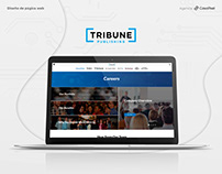 Diseño y desarrollo de sitio web Tribune Piblishing