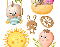Stickers-easter