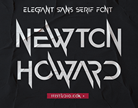 Free Font - Newton Howard