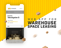 Storages - web app for warehouse space leasing