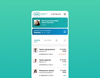 App for a chain of medical clinics