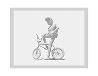 Dise 2425_Modelado y Simulación: Hombre con Bicicleta