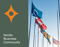 Nordic Business Community Concept