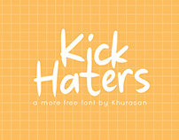 Kick Haters Display Font