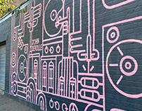 Armstrong Audio Mural