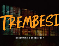 Trembesi - Handwriting Brush Font
