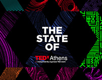 TEDx Athens 2019 Branding. The state of X.