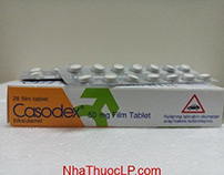 Thuốc Casodex 50mg Bicalutamide điều trị ung thư tuyến