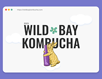 Wild Bay Kombucha / UI/UX Design