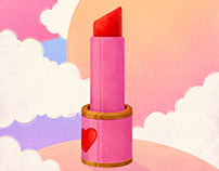Lipstick animation