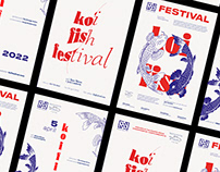 'KOI FISH' - Festival Poster Design