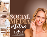 Social Média - Clínica estética (Clínica Anne Katrina)