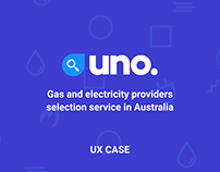 UX case study for Gas and electricity providers