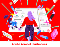 Adobe Acrobat illustrations